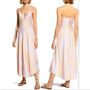 Vince Rainbow Wash Slip Dress Sz XL NWOT